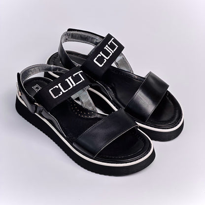 CULT Sandals ( Noire )