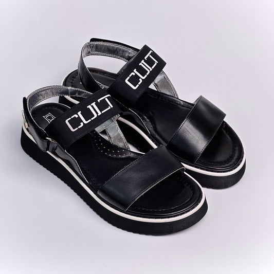 CULT Sandals ( Noire )